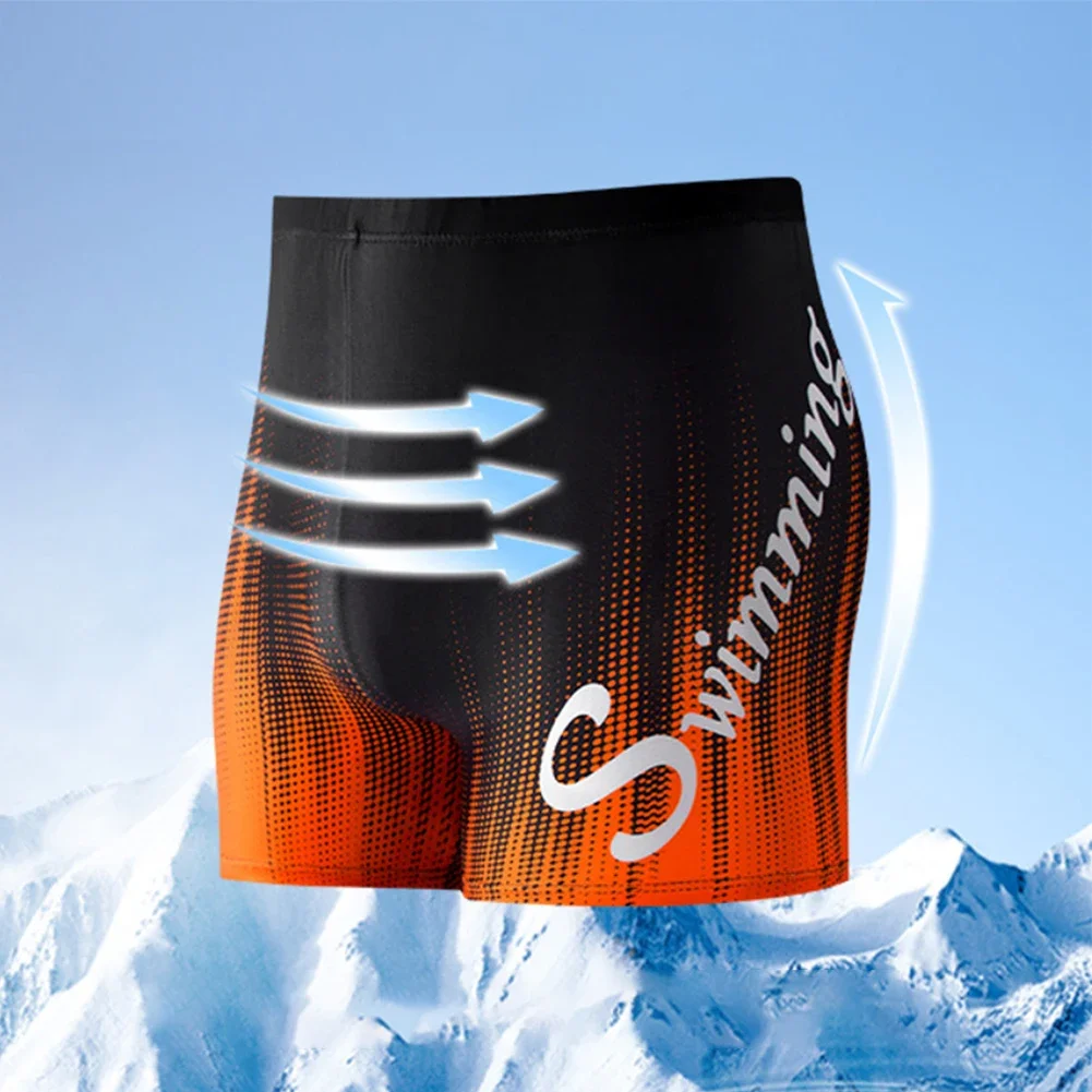 

Beach Tight Swimwear Sportswear Swimming Beachwear Men Swimming Trunks Fast Drying Material Lightweight Fabric