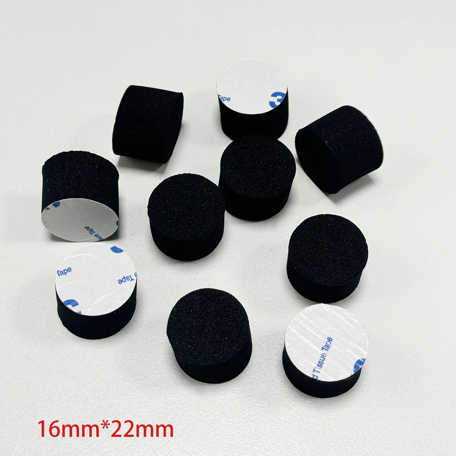 22mm*16mm Electric Drum Trigger Sensor Cone Cushion Sponge Foam With Adhesive Backing 1pcs / 5pcs / 10pcs / 2pcs