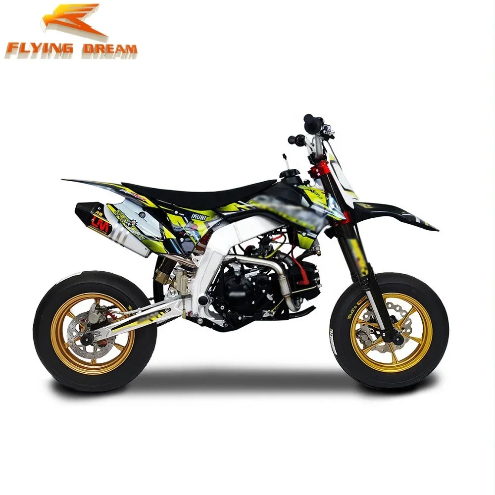 피트 더트 바이크 슈퍼모타드 오토바이 알루미늄 합금 프레임 키트 (테일 브래킷 포함)
