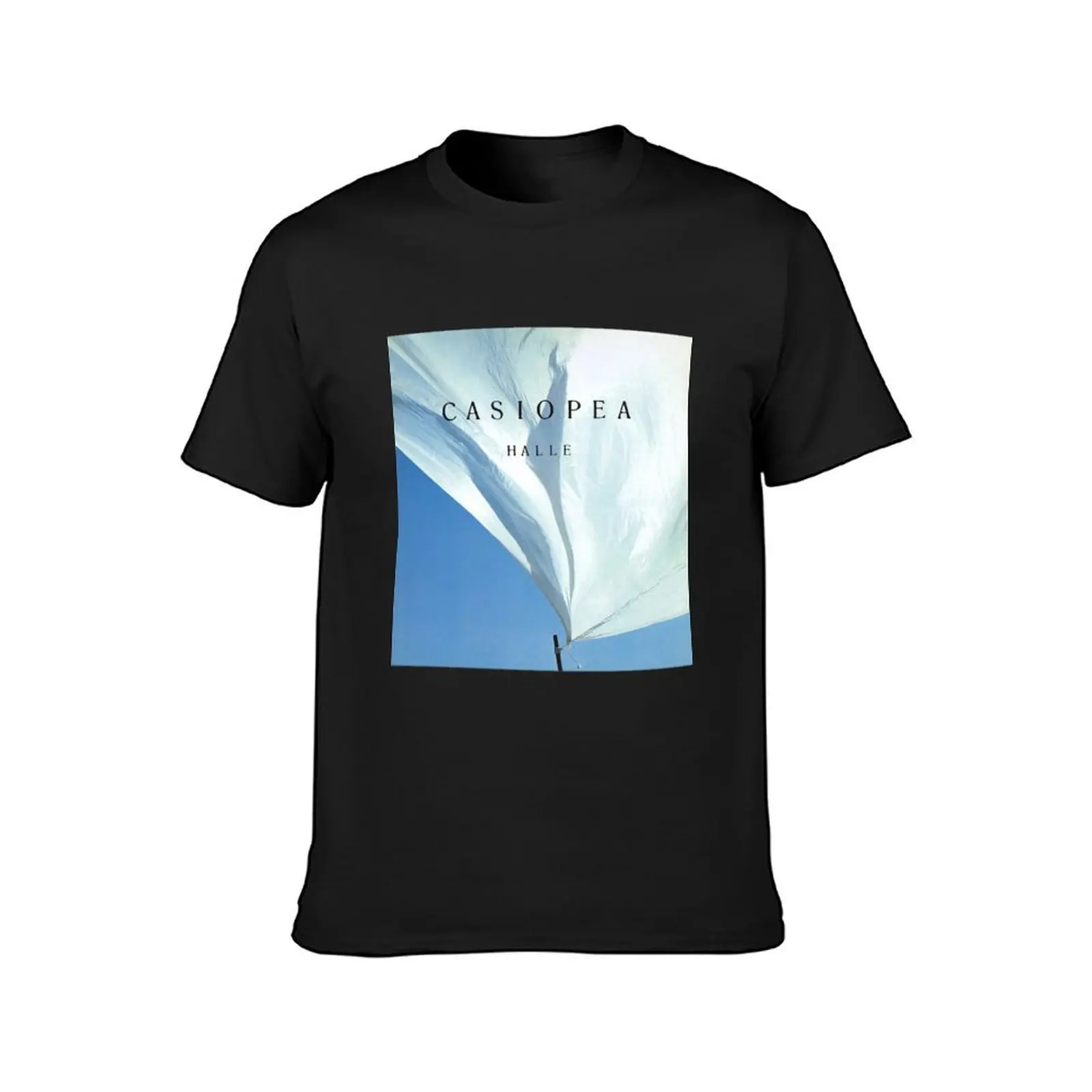 Casiopea - Halle (1985) T-Shirt quick-drying anime clothes t shirt for men