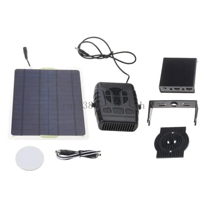 

Compact Solar Panel Heater Compact Size For Warming Chicken Coops And Pet Houses Warm Wind B03D