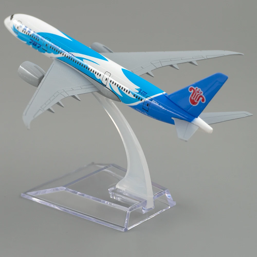1/400 Scale Aircraft B787 China Southern 14cm Alloy Plane Boeing 787 for Children Gift Collection Home Room Decoration