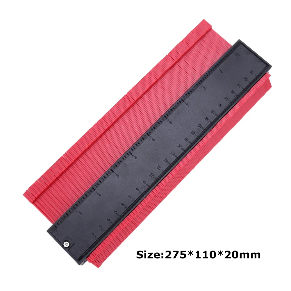 Duplicator Irregular Shaper Profile Ruler Gauge Scale Template Curvature Scale Tiling for Household Wooden Supply