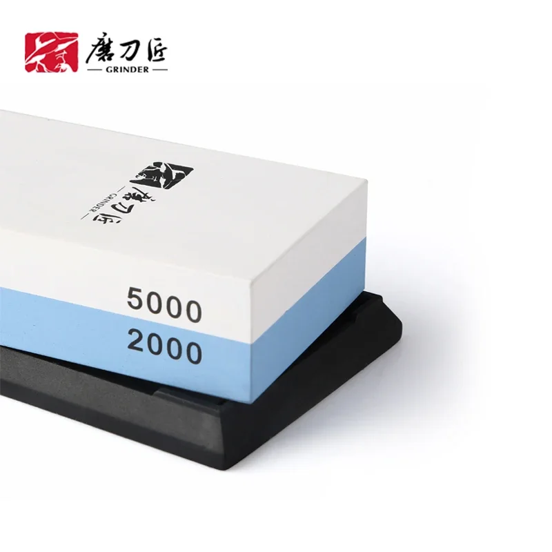 TAIDEA Sharpening Stone 2000/5000#Grit Professional Kitchen Whetstone Grinder Tools Knife Sharpeners Double-Side White Alundum