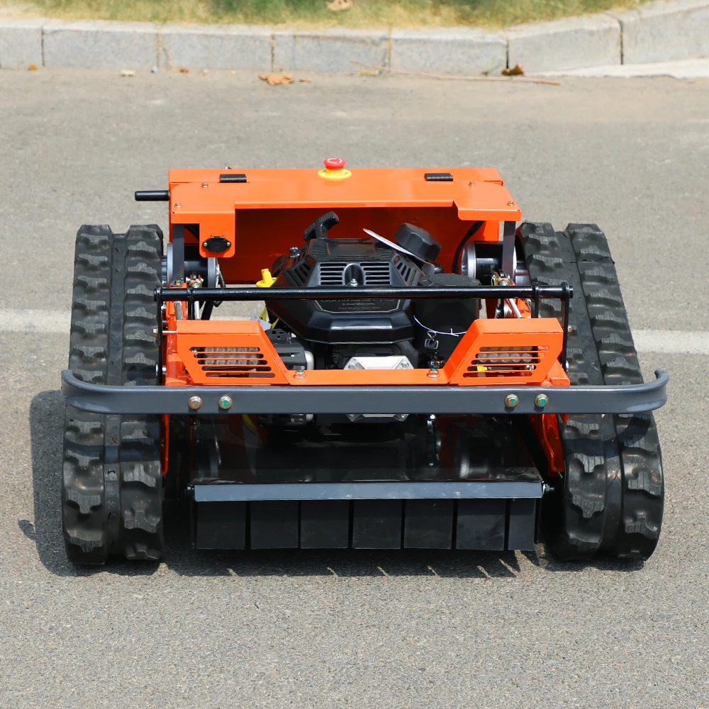 Custom Remote Controlled Lawnmower, Featuring a Twin-cylinder Engine,a Brushless DC Motor,Zero-turn Tractor; Lawns and Orchards.
