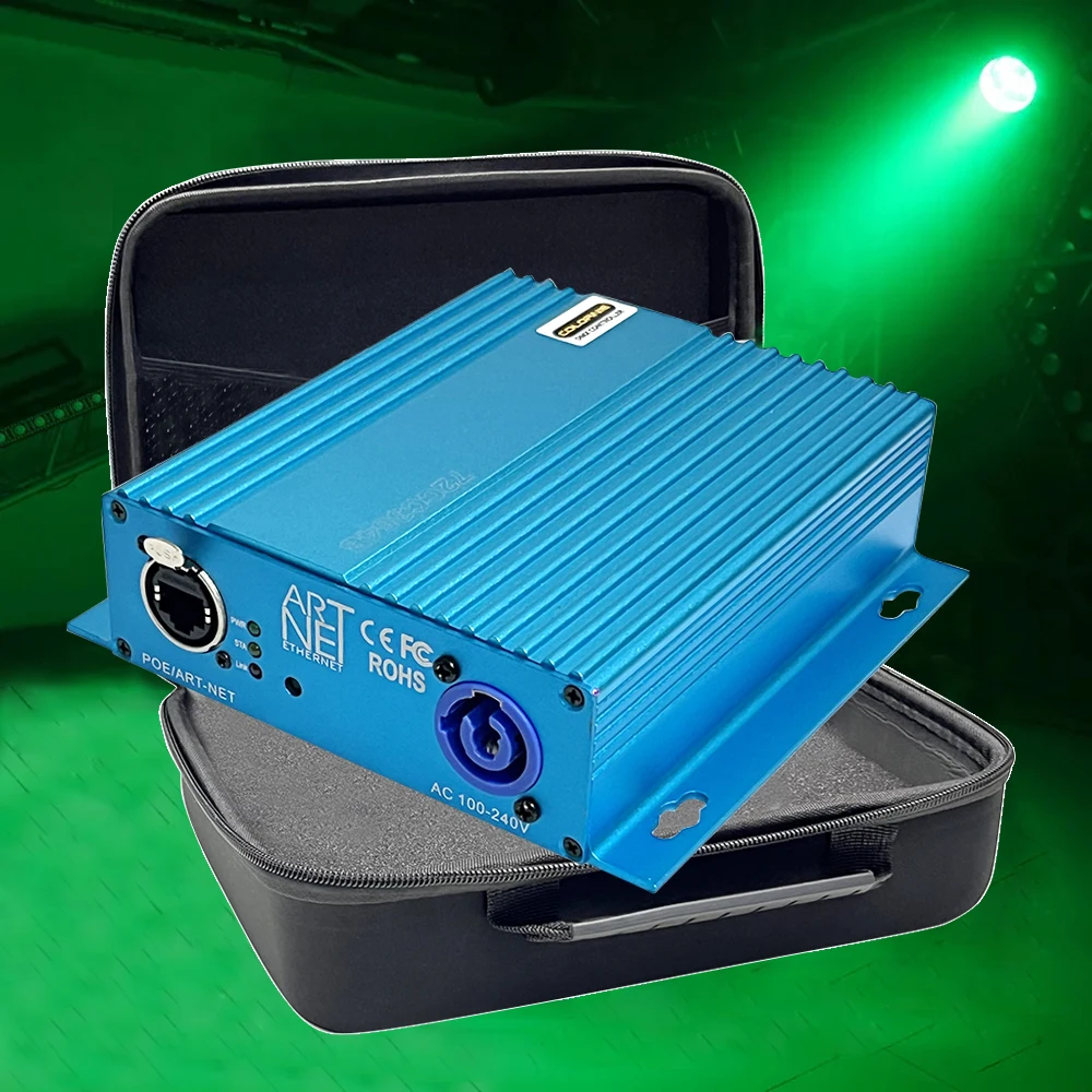 POE X-Power MA3 وحدة تحكم ArtNet ، DMX512 باهتة ، إضاءة ديسكو ، Suite3 ، DVC5 Titan11 ، ax512