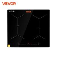 VEVOR Embedded Induction Cooktop 4 Burner 24 Inch Electric Built-in Induction Cooker with  Touch Control 220-240V No Plug