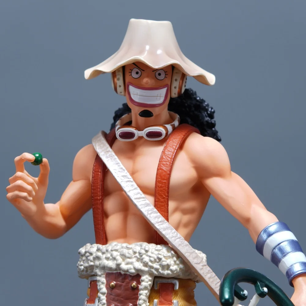 

Фигурка аниме-персонажа Усоппа из One Piece, 25 см/9,84 дюйма, ПВХ статуэтка, настольное украшение, коллекционная модель, игрушка, подарок