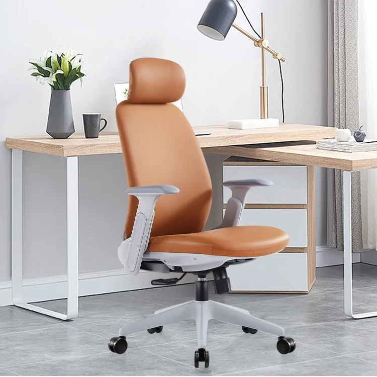 DSA Comfortable Sedentary Recumbent Office Chair Boss Supervisor Manager Computer Chair Staff Meeting Swivel Chair