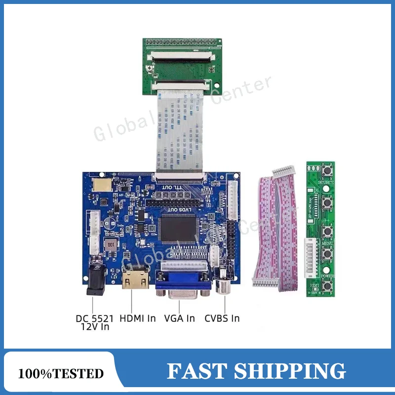 Oryginalny 7-calowy ekran LCD 800*600 4:3 CLAA070MA0ACW, kompatybilny z HDMI VGA, panel monitora z płytą sterującą. — zdjęcie produktu 4