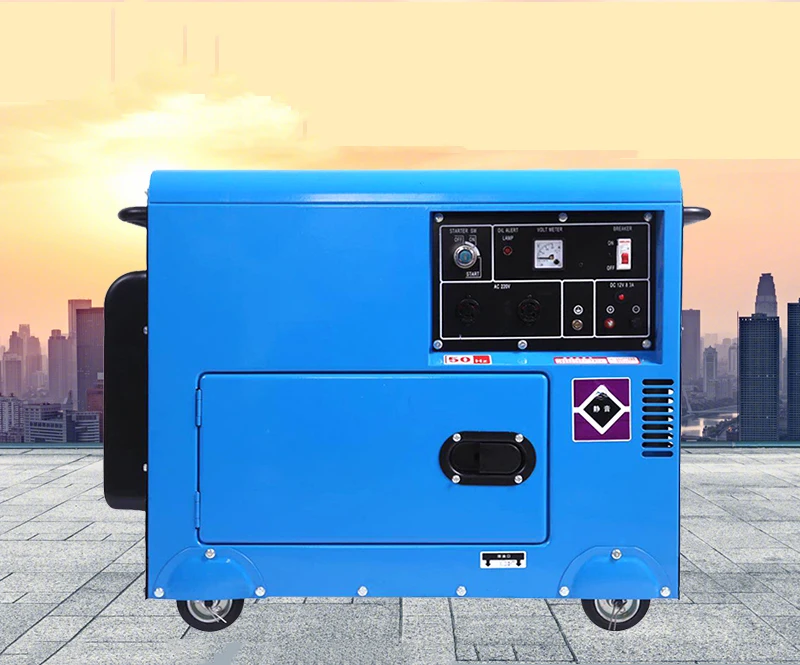 

Супер бесшумный звукоизоляционный дизельный генератор с ATS и дистанционным управлением, 3ква 5ква 8ква 10ква 10ква 16кВт 20ква