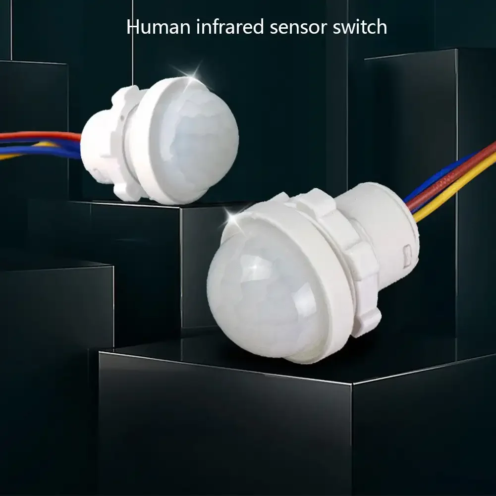 110V 220V Mini Motion Sensor Pir Infrared Motion Sensor Smart Switch Sensor Smart Home Human Body Automatic Sensor Night Lamp