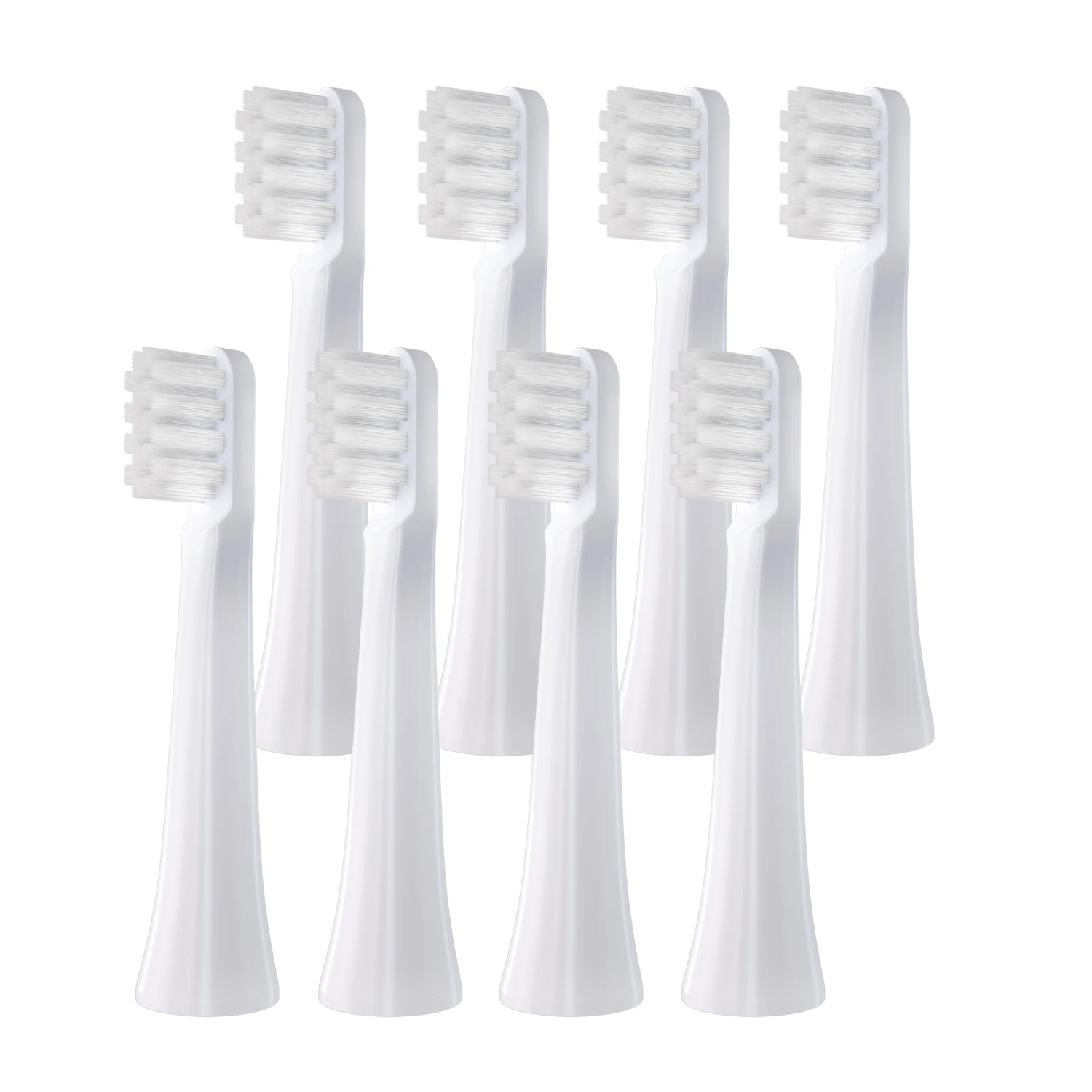 8PCS For XIAOMI MIJIA T100 Replacement Brush Heads Sonic Electric Toothbrush Vacuum DuPont Soft Bristle Suitable Nozzles