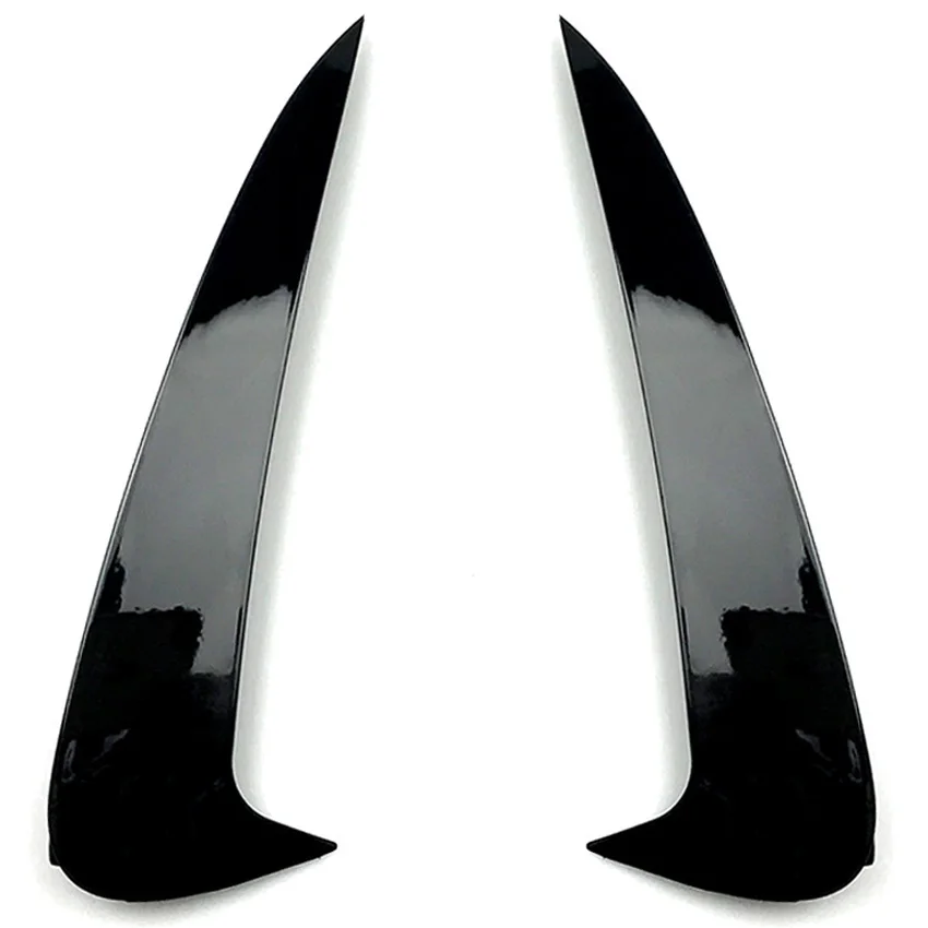 Rear Bumper Spoiler Side Canard For Mercedes For Benz C Class Estate S205 C180 C200 For AMG Black