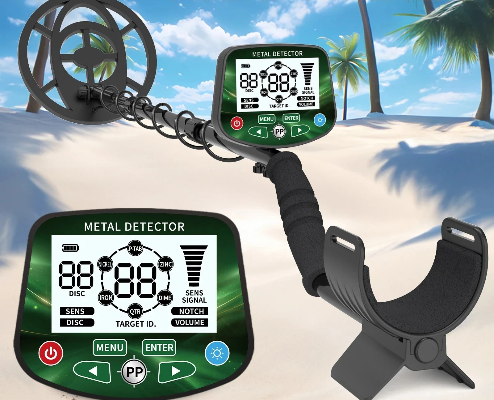 new LCD large screen upgraded waterproof IP68 plate