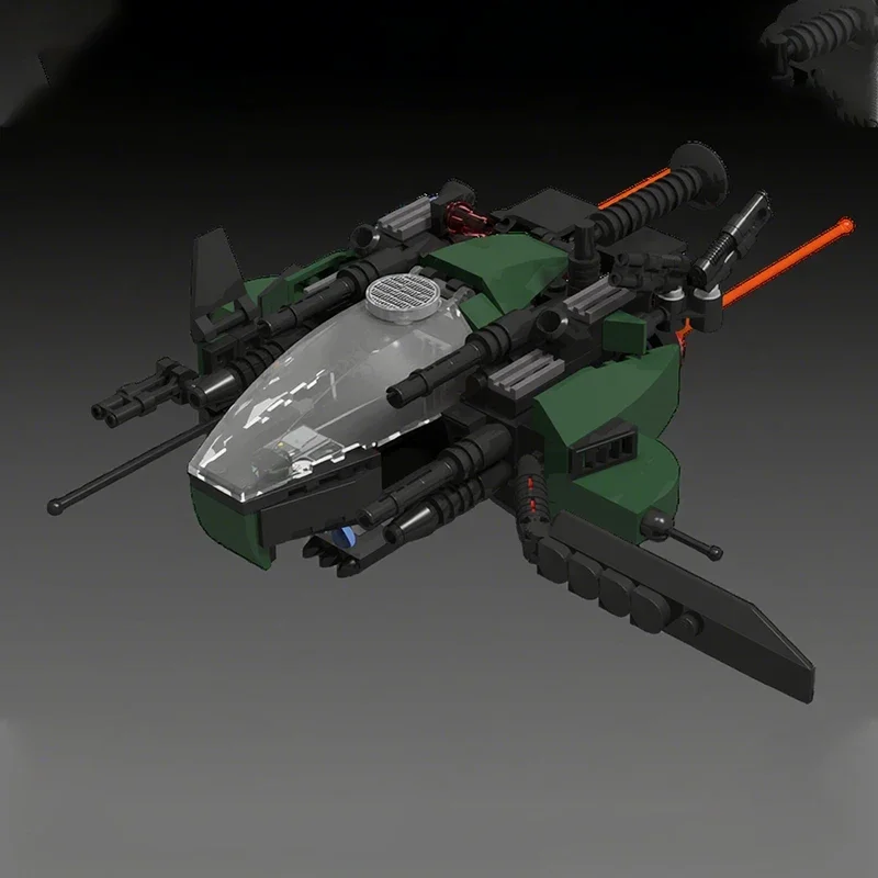 

Набор из 224 деталей MOC: Конструктор «Космический истребитель орбитальной обороны» — идеальный подарок на Рождество, игрушка для праздничного досуга и увлекательных испытаний