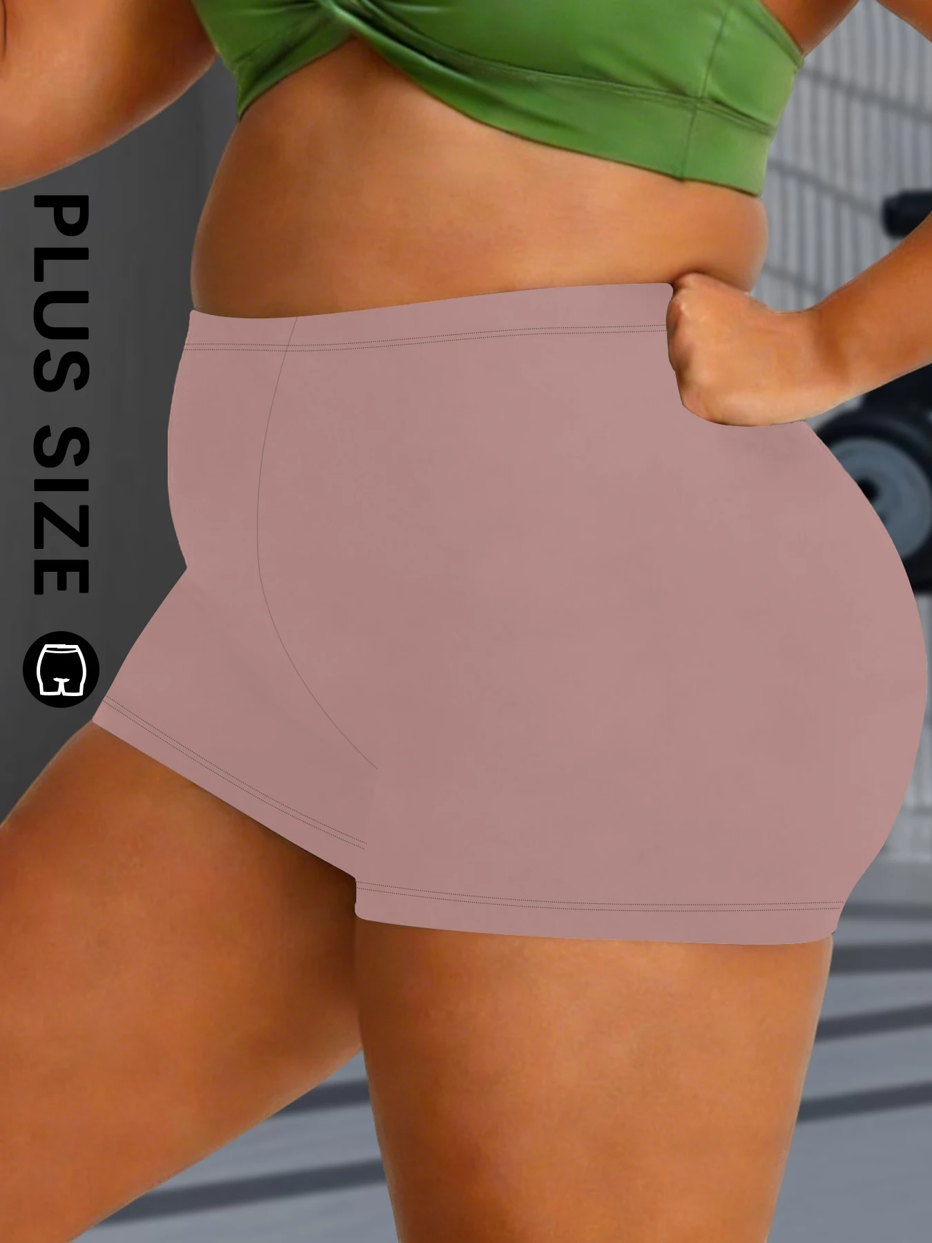 

Байкерские шорты больших размеров для женщин, супер мягкие шорты с контролем живота, без прозрачности, для тренировок, бега, йоги, бега, спортивные шорты 2 дюйма, Inseam