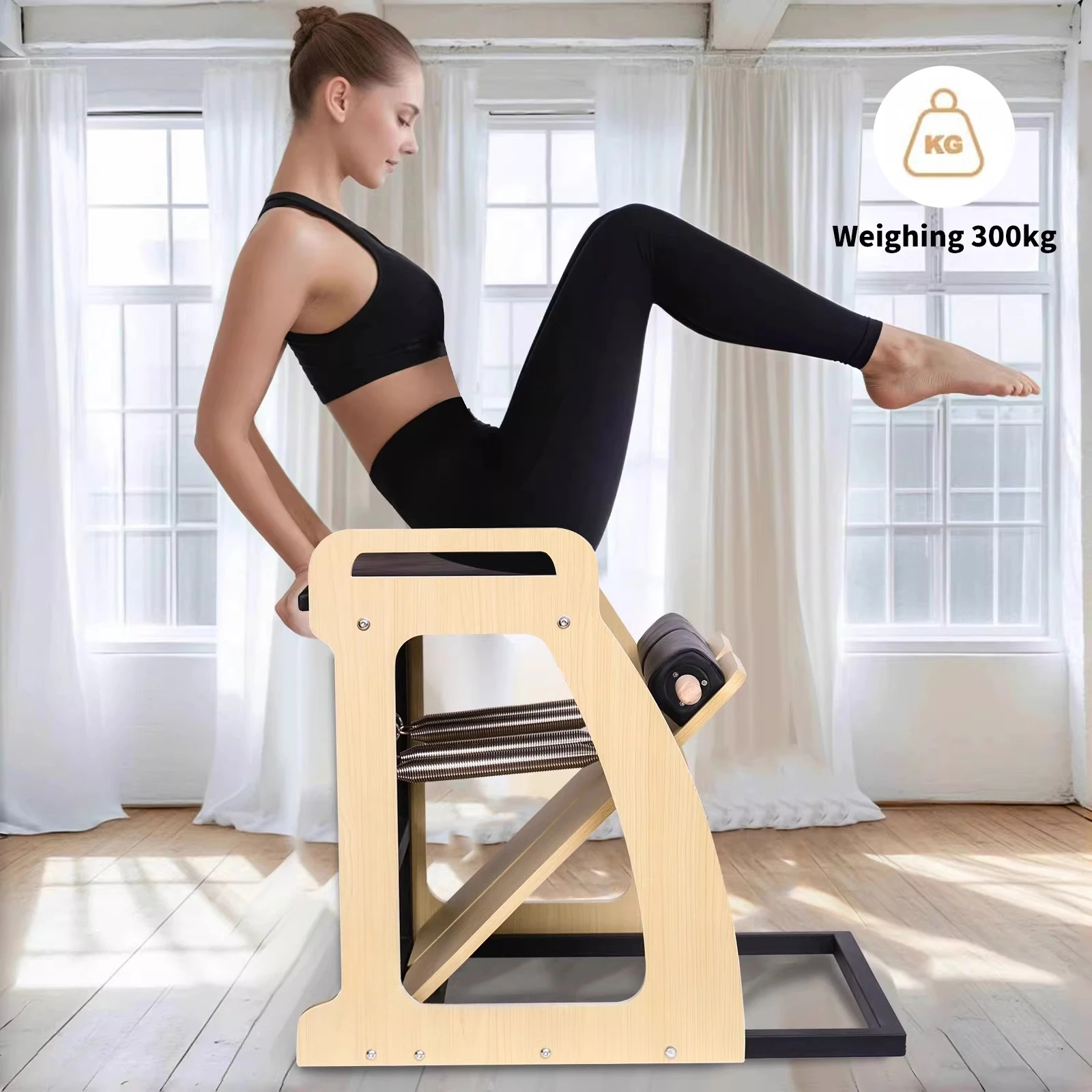Steady chair yoga studio Personal yoga training equipment stretching exercise Pilates training