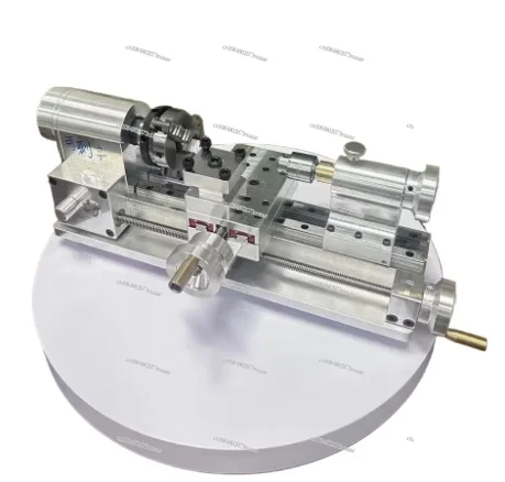 DIY 미니 선반 다기능 가정용 목공 수제 소형 선반 휴대용 데스크탑 마이크로 선반 110V-220V 100-2500r/min