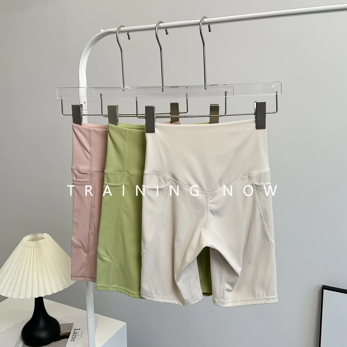 

Sports shorts for women in summer high waist hip lifting running exercise quick-drying Pilates yoga fitness cycling five-point