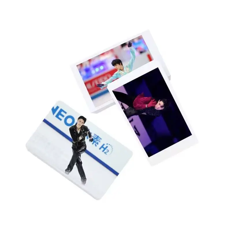 100 PCS/SET Hanyu Yuzuru Cute Figure Lomo Card Exquisite Creative HD Photo Card For Men Women Fans Collection Gift