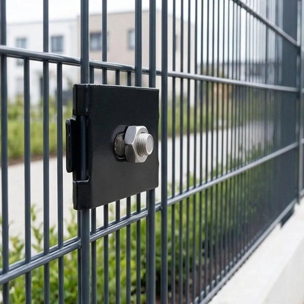 10PCS Stainless Steel Fence Connectors: Easy Install & For Versatile Solutions Stainless Steel For Outdoor, Garden