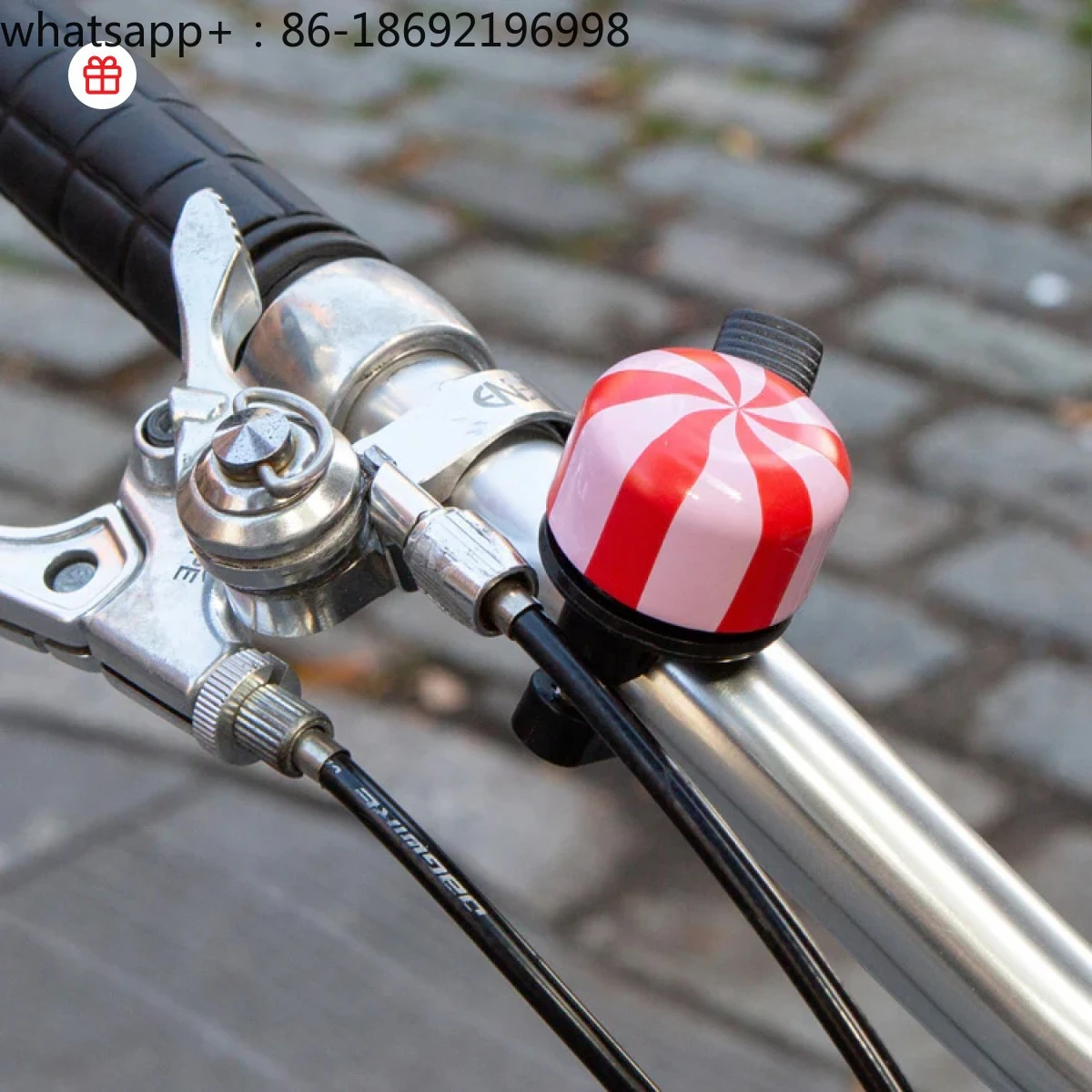 Summer Car Bell Bicycle Decoration Candy Car Bell Creative Gift Hand Rattle