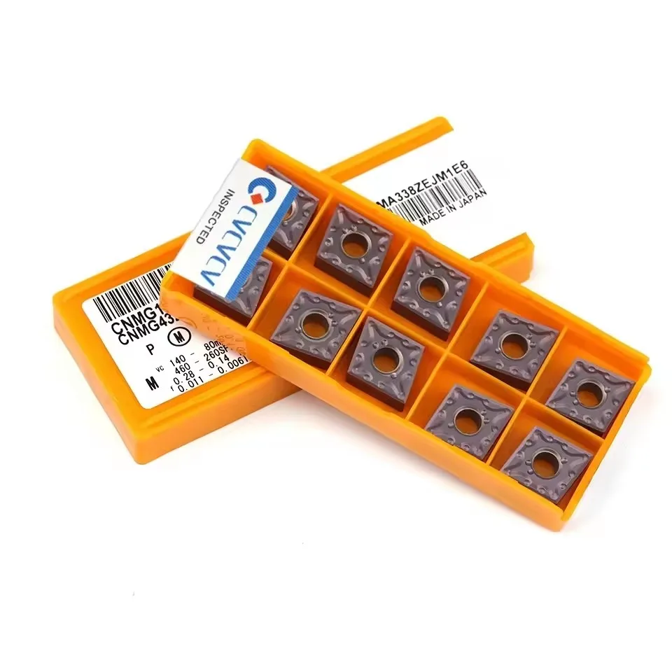 CNMG120404 DY6020 DY735 DY15TF External Turning Tools Inserts Lathe Machining Cutting Cutters Tools CNMG Series Turning Inserts