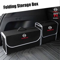 Car Large Folding Anti Slip Storage Bag Trunk Organizer Interior Accessories For Nissan qashqai TIIDA Juke Rogue X-Trail Nismo