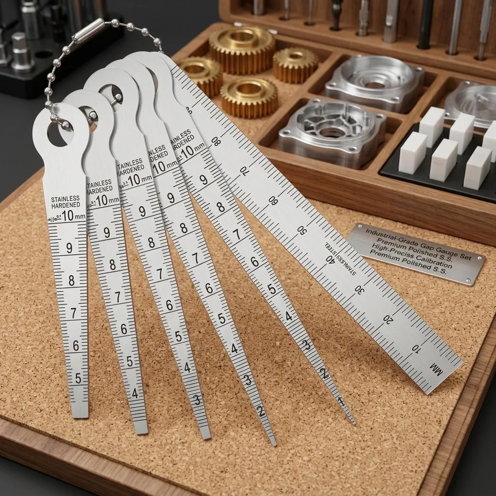 Stainless Steel Internal Gap Gauge Featuring Etched Markings for Clear Readings During Precision Measurement Operations