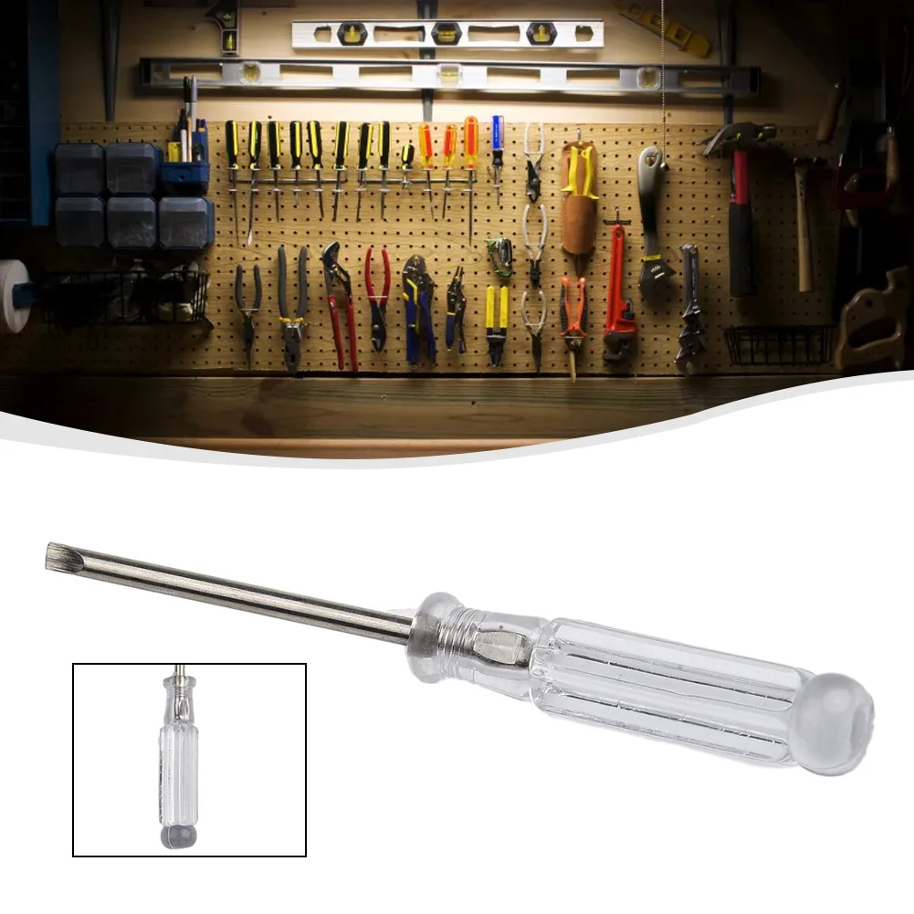 1Pc 3.74 Inch Small Mini Screwdriver Repair Tool Slotted Cross Screwdrivers Two Sizes Are Available 1 Cross Screwdriver