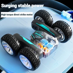 Double Pendulum Stunt Remote Control Car Flipping Flexible And Strong Swinging Force Climbing Stunt Car Rotating Flexibly