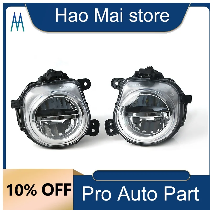 

63177317251 Left Right Front Bumper LED Fog Lamp Light for BMW X3 X4 X5 X6 F15 F16 F25 F26 14-16 63177317252