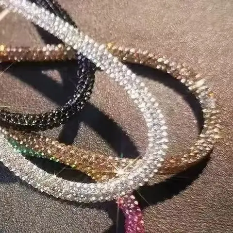 Brelok do telefonu z brokatem, błyszczącymi cyrkoniami, smycz do telefonu, diamentowy kryształowy pasek na nadgarstek, zawieszka do kluczy, sznurek zapobiegający zgubieniu