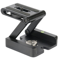 Z Bracket Mount Stand with Quick Shoe QR Plate for Canon Nikon Sony Camcorder Tripod Slide Guide