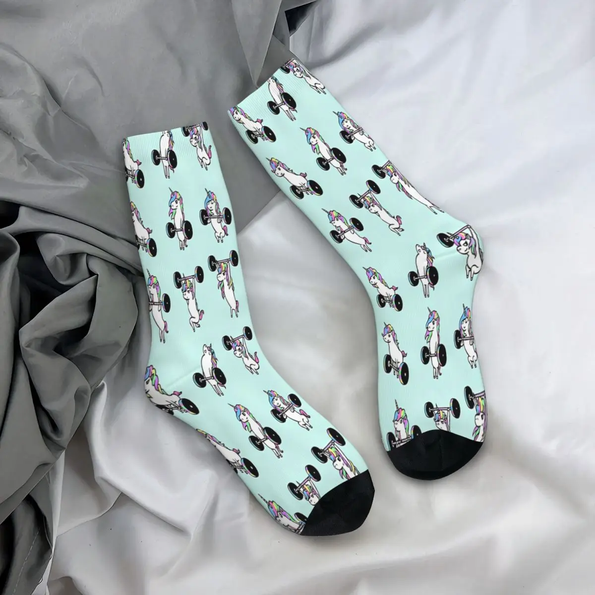 Unicorn Animal LIFTING Socks Male Mens Women Summer Stockings Printed