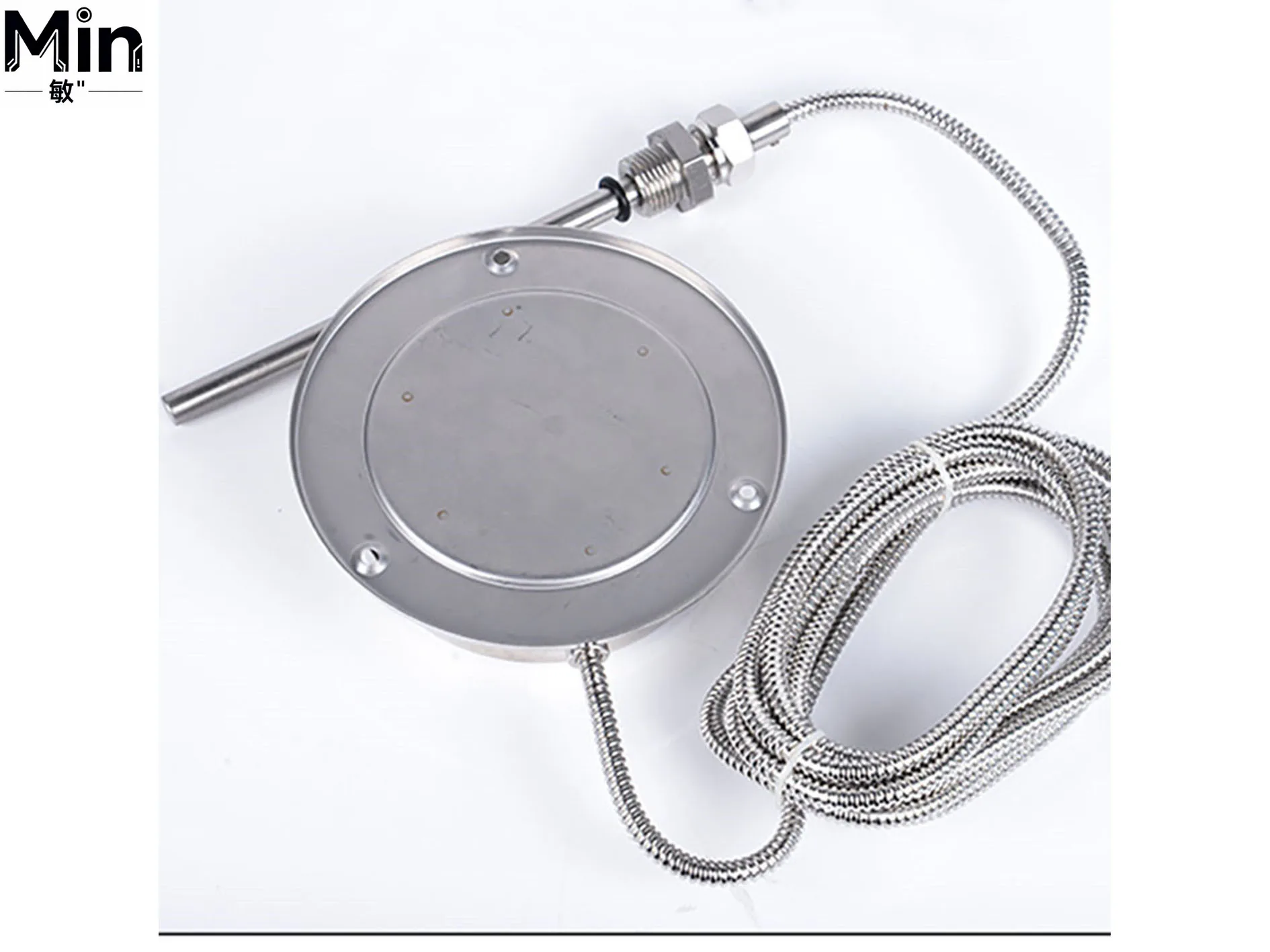 Stainless Steel 304 Pressure Thermometer Temperature Gauge for Boiler Printing Dyeing Water Oil Industrial Temperature