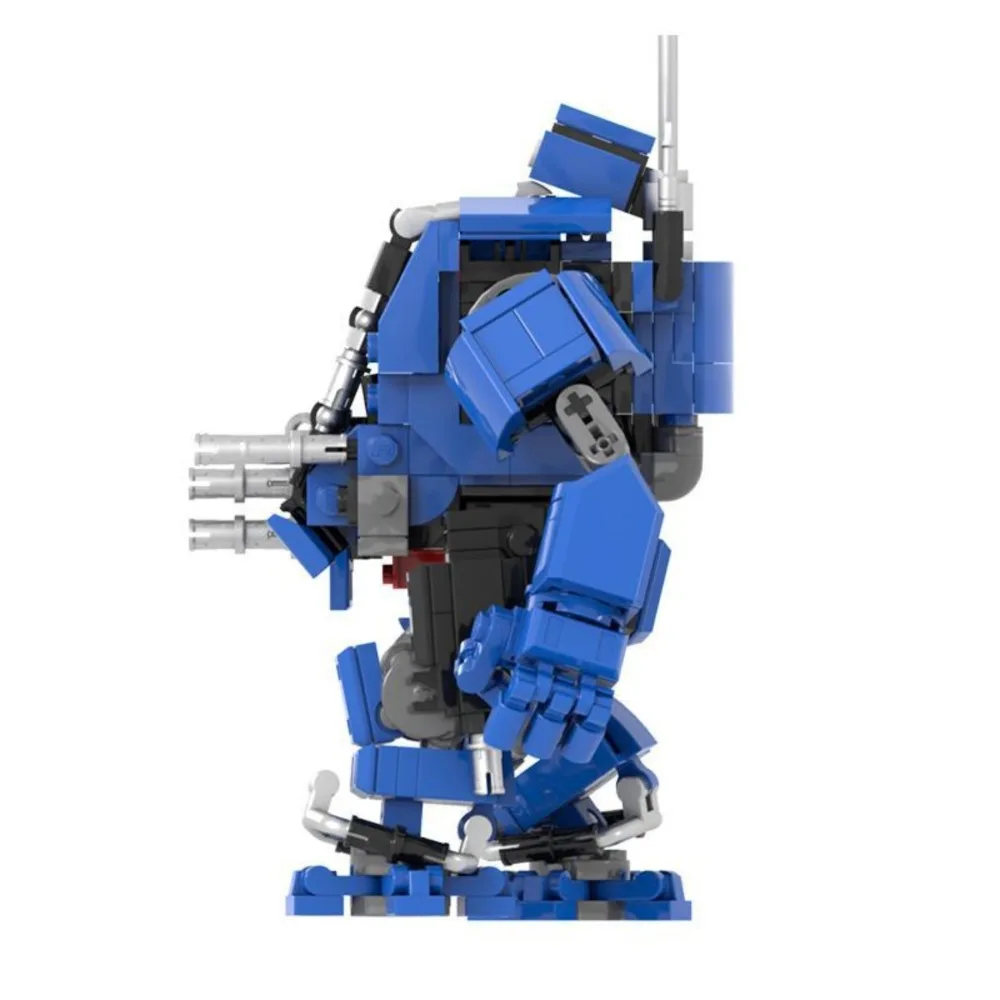 396PCS Invincible Tactical Mech Model Building Kit Militaire Robot Kleine Deeltjes Assembly Blokken Collectible Toy