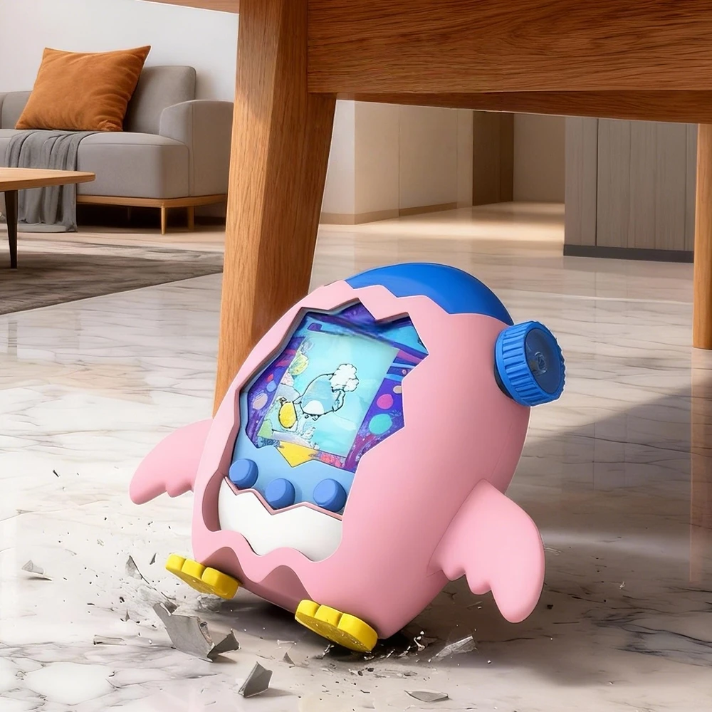 Cute-shaped protective Cover Case for Tamagotchi Paradise Game Console,Anti-Scratch Cover with Lanyard Accessory Multiple Colour