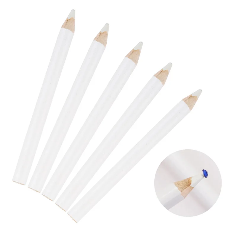 DIY Rhinestones Nail Art Decoration Original Wood Dotting Tools Pencil Pen Picker Crystal Pickup Pens Manicure Tools