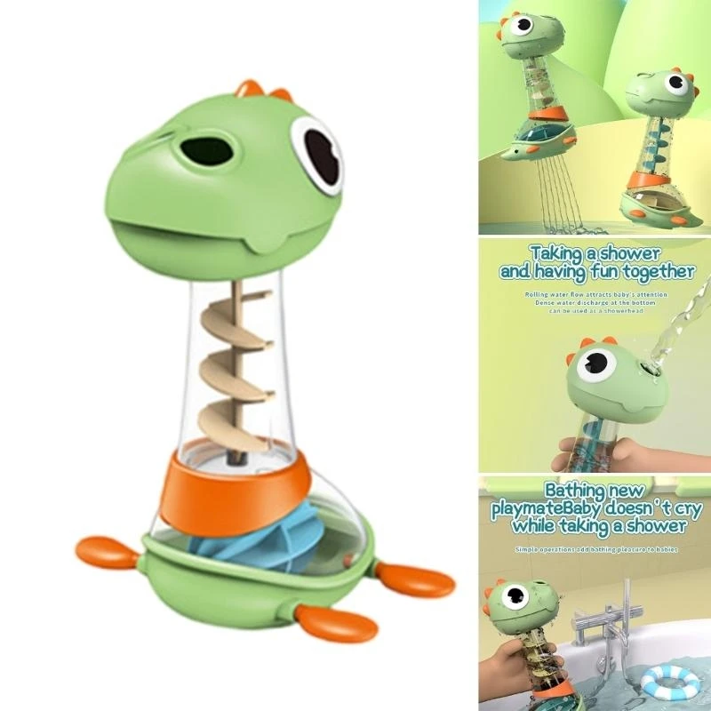 

C9GB ванна спринклер игрушка для водного ванна игрушка плавающая игрушка динозавр вращающийся веселый малыш для душа игрушка для