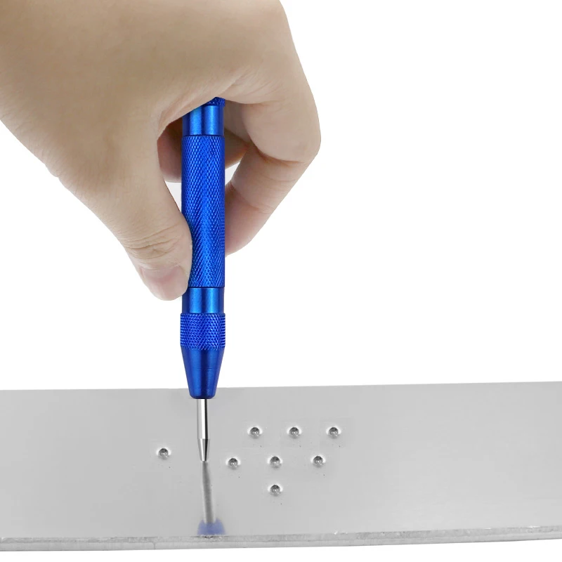 5 Inch Automatische Center Pin Punch Spring Loaded Markering Starten Gat Kruk Submarine Express Hoge Kwaliteit