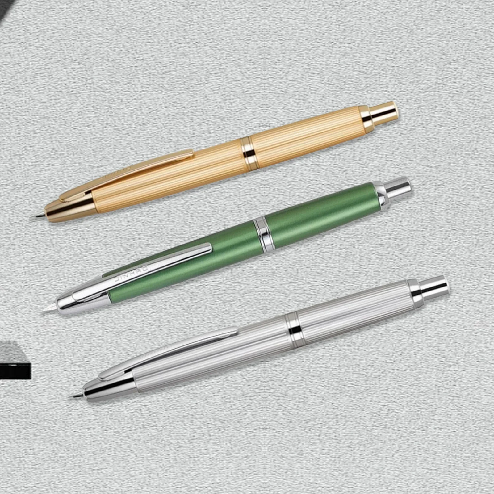 

New Color Jinhao 10 Press Fountain Pen Simple Fashion Ink Pen Business Office School Calligraphy Stationery Supplies