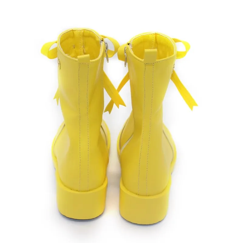 الأزرق الأرشيف Ibuki تأثيري أحذية Ibuki تأثيري أحذية أحذية الحفلات لينة بولي Leather الجلود تجهيزات حفلة الهالوين الحجم الآسيوي