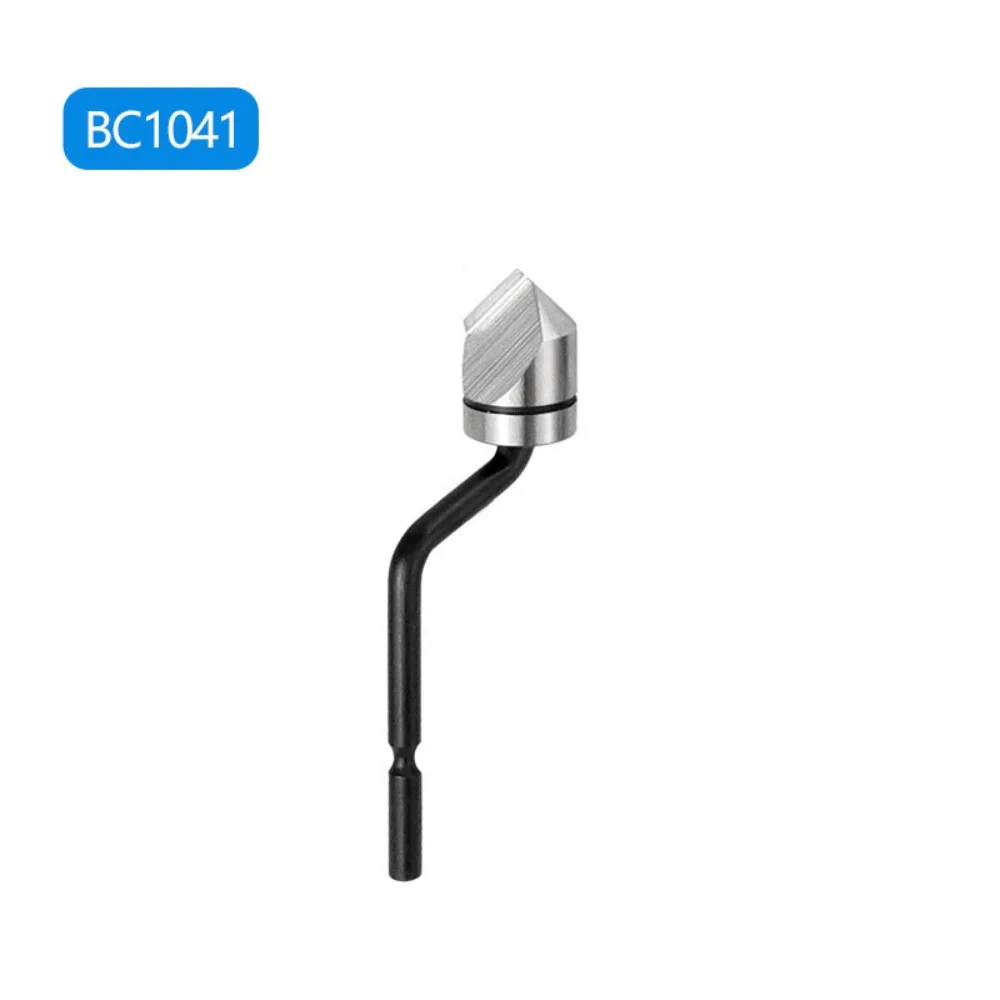 

Сверло для снятия заусенцев с круговой зенковкой, прецизионная режущая головка для кромки фаски, эффективный инструмент для снятия заусенцев из быстрорежущей стали