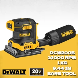 DEWALT DCW200B Sander 20V MAX Brushless Cordless 1/4 Sheet Variable Speed Palm Sander Dewalt Power Tool DCW200
