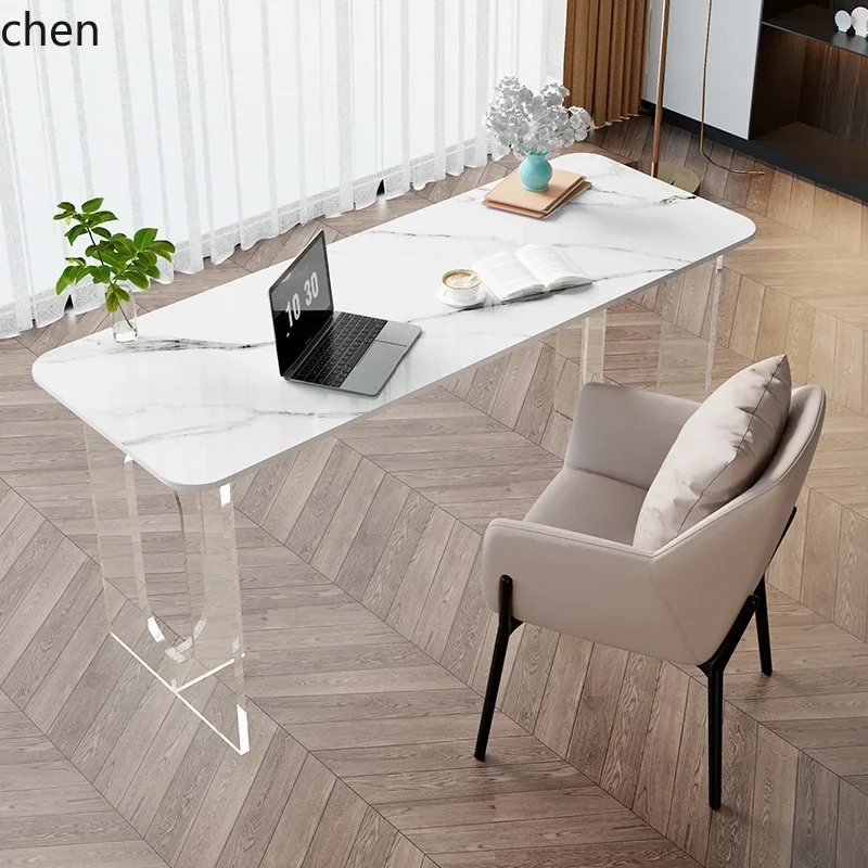

Minimalist Desk Living Room Sofa Back Long Table Home Office Bedroom Learning Writing Desk