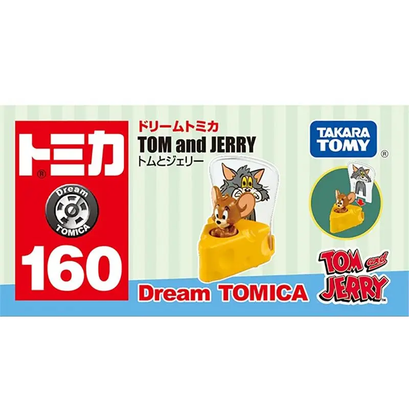 

TAKARA TOMY Tomica Dream Car Model Alloy Toy Car 160 Tom and Jerry Limited Edition