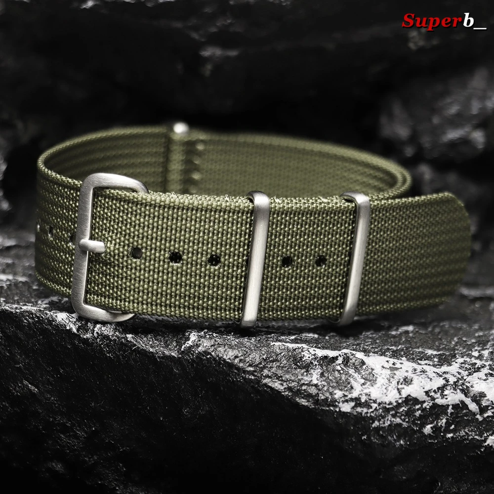 Nylon Watch Strap 18mm 19mm 20 - огляд і ціна Nato Strap Nylon