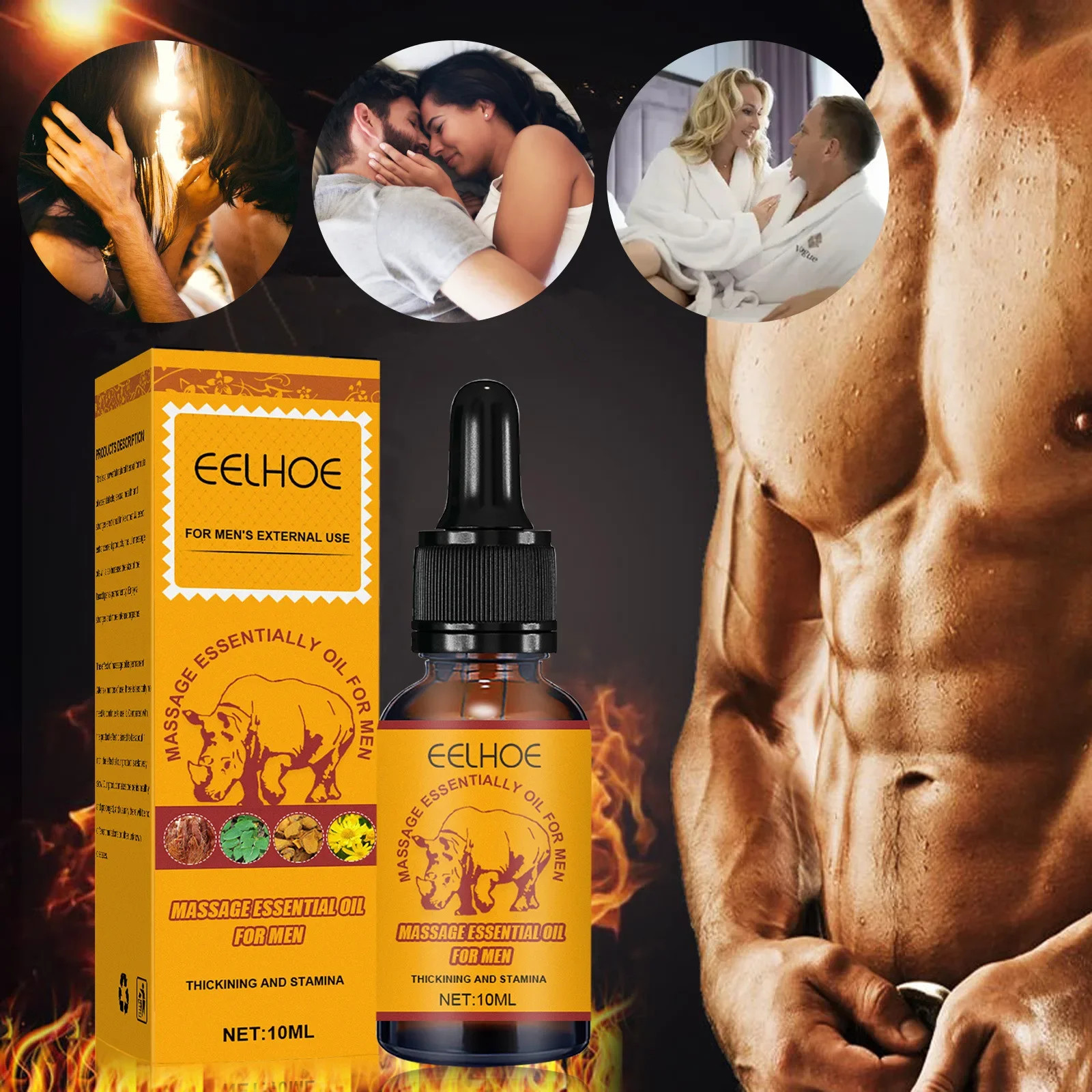 Permanent Penis Growth Enlargment Thickening Oil Enlarge For Men Big Dick Cock Erection Enhancer Gel No Side Effects Massage Oil